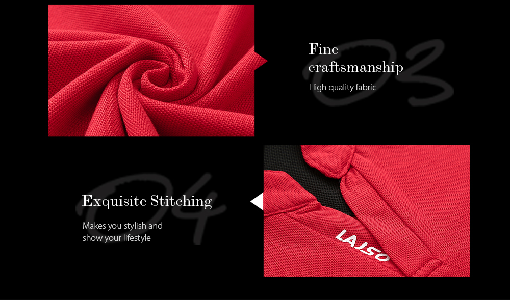 Men's T-shirt Short Sleeve Solid Color Striped Cuff Stand Collar - Black M Men's T-shirt Short Sleeve Solid Color Striped Cuff Stand Collar - Black M