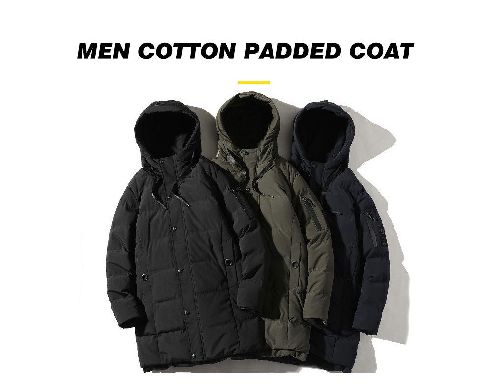 DS Men Winter Fashion Hooded Men Thick Warm Coat DS Men Winter Fashion Hooded Men Thick Warm Coat