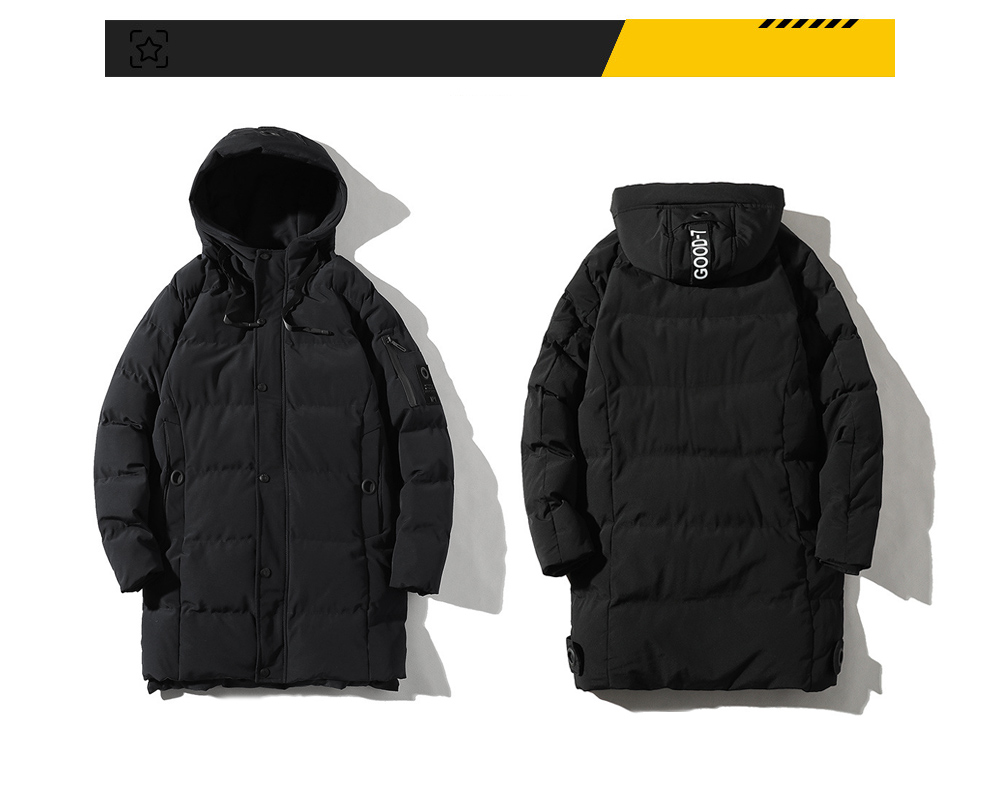 DS Men Winter Fashion Hooded Men Thick Warm Coat DS Men Winter Fashion Hooded Men Thick Warm Coat