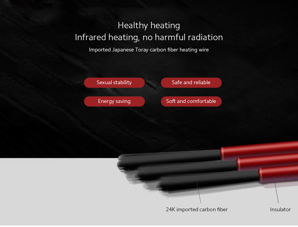 Winter Intelligent Charging Heating Warm Cotton Coat Healthy heating Winter Intelligent Charging Heating Warm Cotton Coat Healthy heating