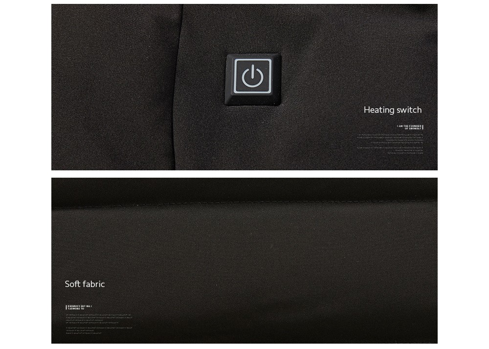 Winter Intelligent Charging Heating Warm Cotton Coat details Winter Intelligent Charging Heating Warm Cotton Coat details