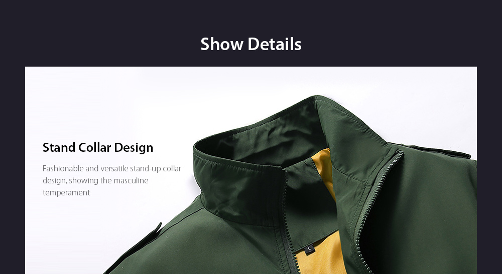 Autumn Men's Casual Jacket - Red 5XL Show Details Autumn Men's Casual Jacket - Red 5XL Show Details