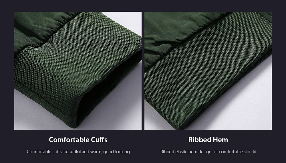 Autumn Men's Casual Jacket - Red 5XL Comfortable Cuffs and Ribbed Hem Autumn Men's Casual Jacket - Red 5XL Comfortable Cuffs and Ribbed Hem