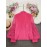 Women's French-Style Sleeve French Collar Blouse - Solid Color Long Sleeve Shirt, Stand Collar/Chowie Collar Top, Machine Washable Elegant Office & Casual Wear, Versatile All-Season French Style Buttonless for all-applied-departments