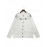 [Winter Sweater] Cozy White 3D Printed Snowman & Snowflake Sweater | Winter Cardigan with Buttons, All-Over Winter Design, Perfect for Young Fashionistas