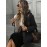 Women's Plus Size Oversized Hooded Jacket with Pockets - Warm Winter Coat, Machine Washable Casual Sports Outerwear, Solid Color Long Sleeve Zip-Free Design for Fall & Winter, Versatile for Everyday & Special Occasions