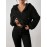 Plus Size Women's Winter Hooded Zip Jacket - Solid Color Sporty College Style Sweatcoat with Hood, Thick Warm Outerwear for Cold Weather, Gym, Skiing & Casual Attire (Machine Washable)