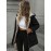 Women'S Plus Size Hooded Jacket - Windproof Winter Coat with Snap Button Closure, Full-Zip Front, Long Sleeve Athletic Outerwear for Gym, Running, Casual Outfits - Cold Weather Outerwear (Fall/Winter), Running Gear, Sporty Design, Durable Fabric, Fitness Enthusiasts